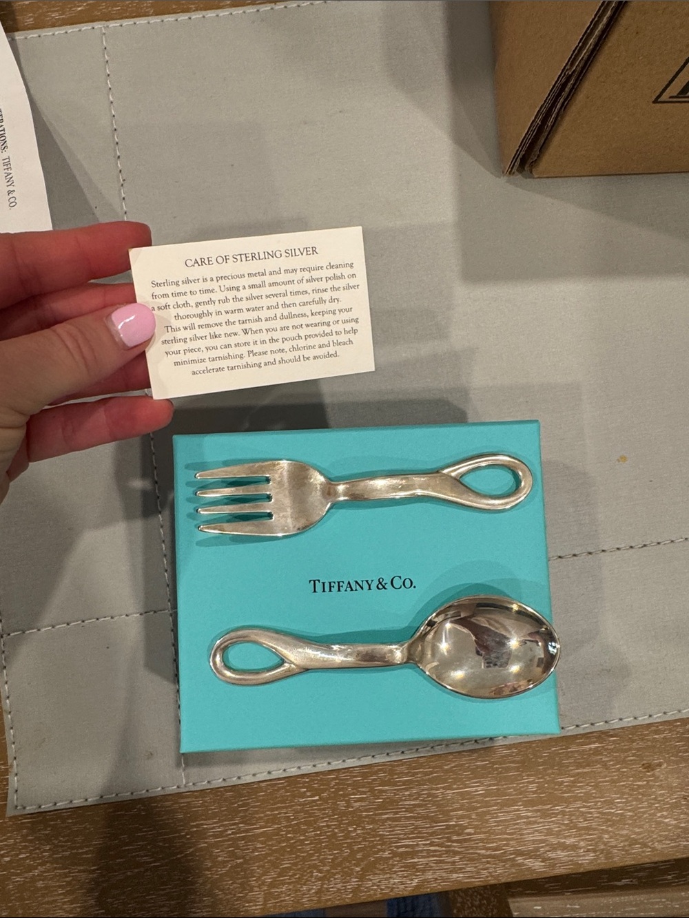 Padova child fork/spoon set - Picture 3 of 4